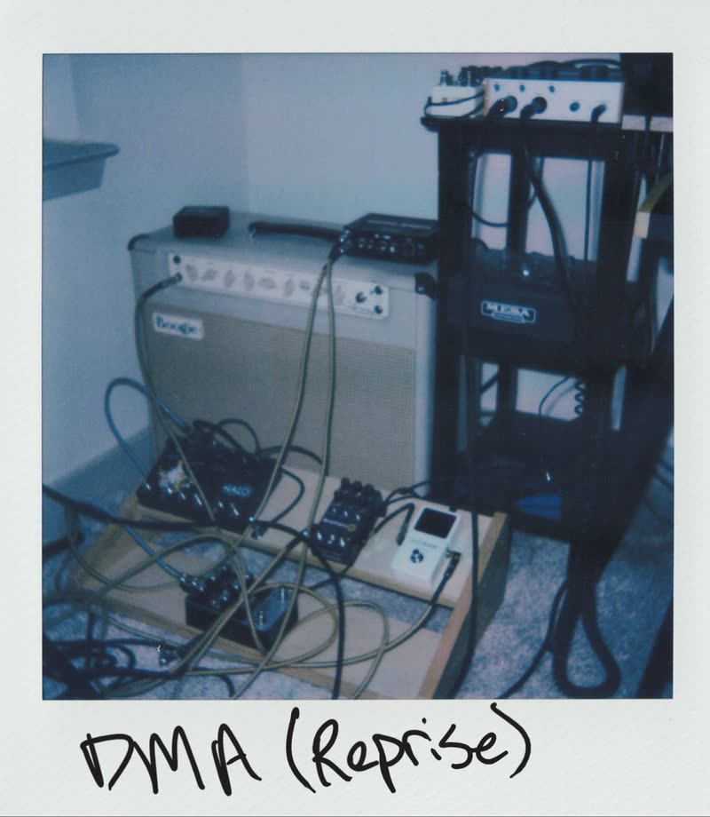 Polaroid for Reprise, title handwritten across the white border